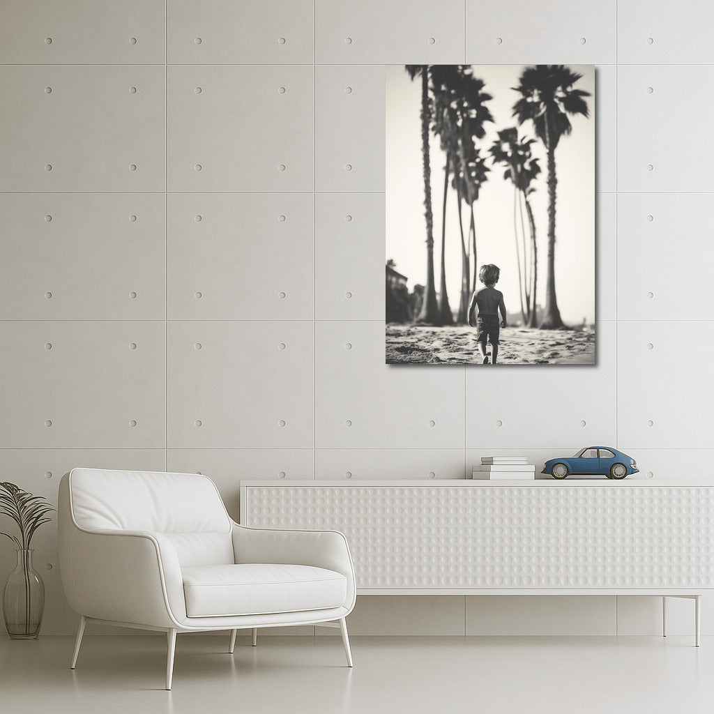 Steps in Sunny Palm Paradise