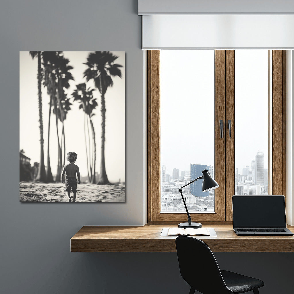 Steps in Sunny Palm Paradise