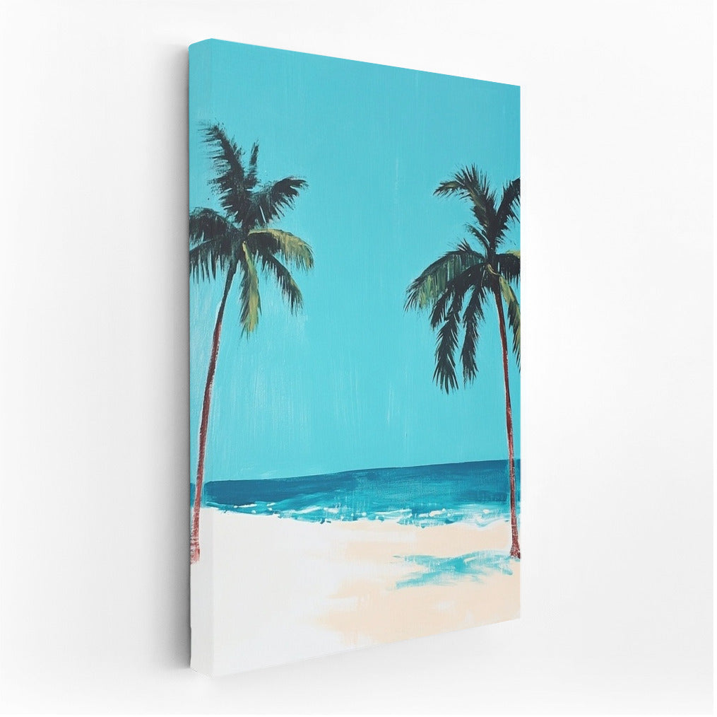 Palm Shelter: Whisper of the Sea Breeze