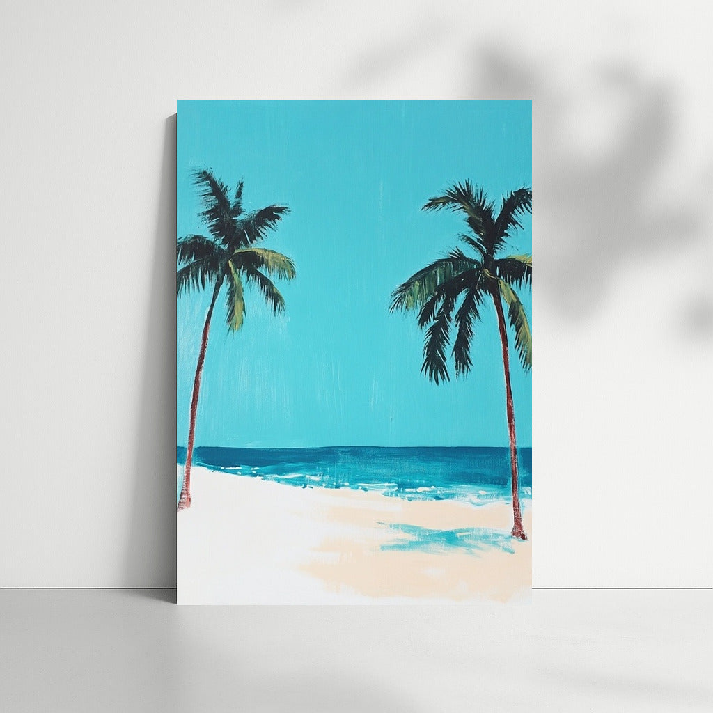 Palm Shelter: Whisper of the Sea Breeze