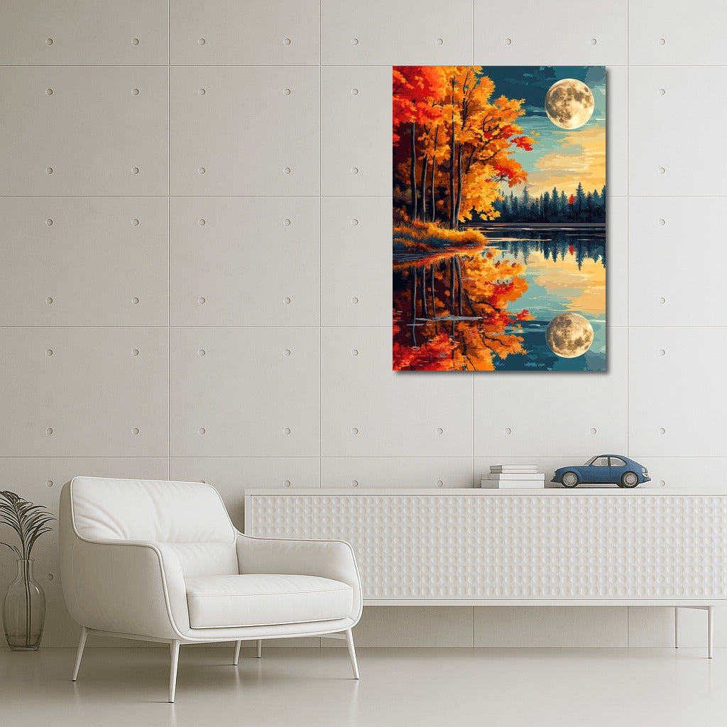 Moonlight Serenade of the Golden Forest