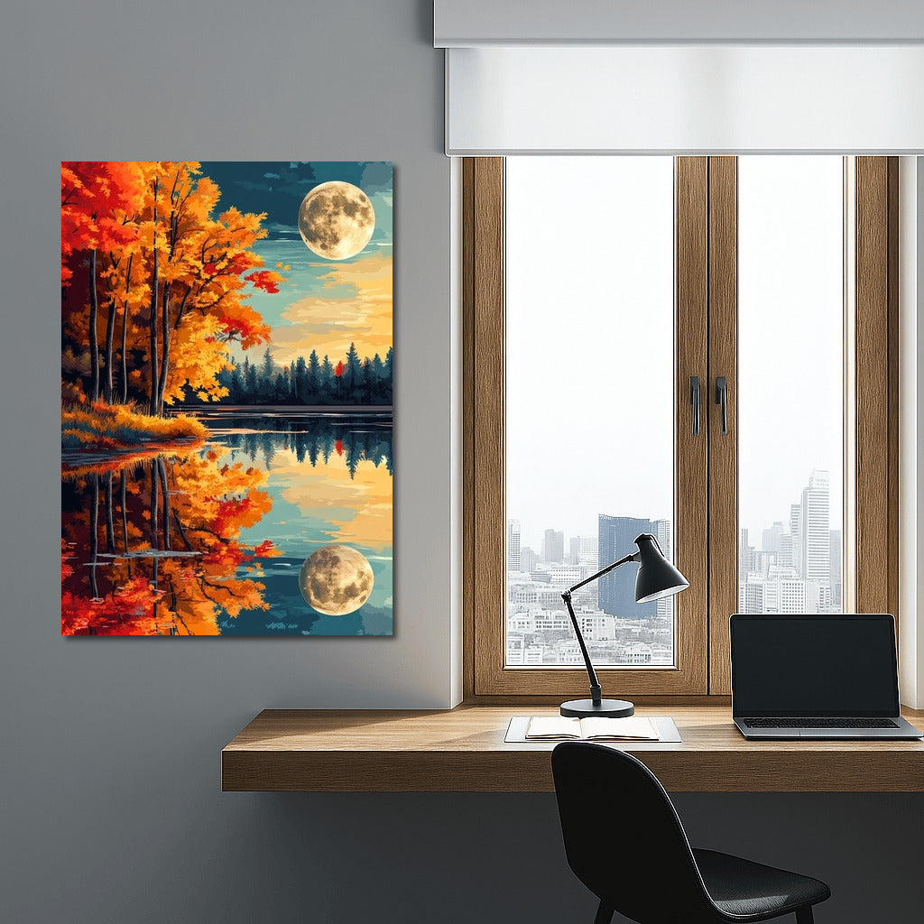 Moonlight Serenade of the Golden Forest