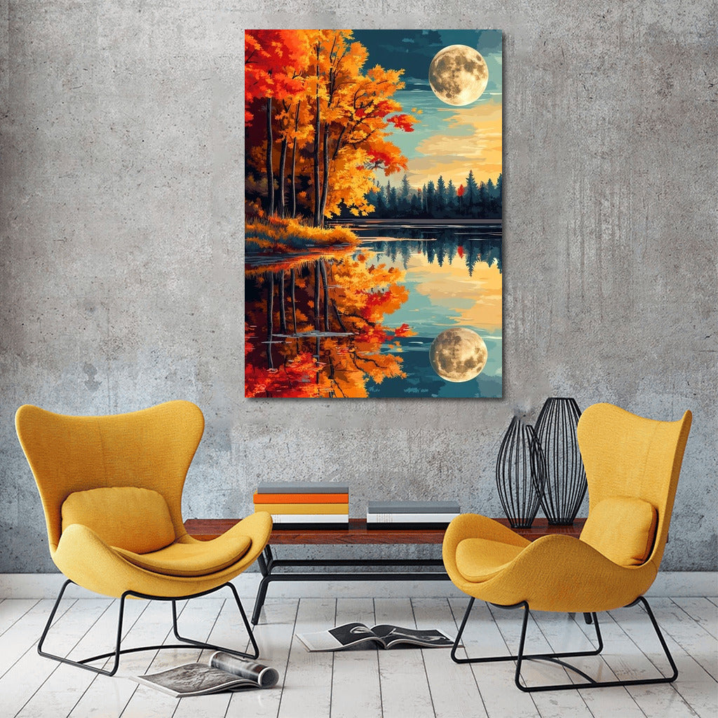 Moonlight Serenade of the Golden Forest