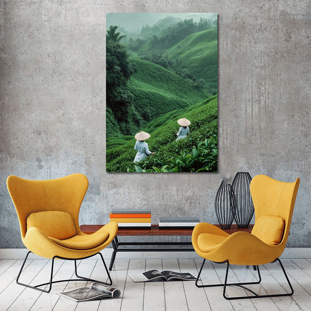 Tea Hills: Melody of Emerald Waves