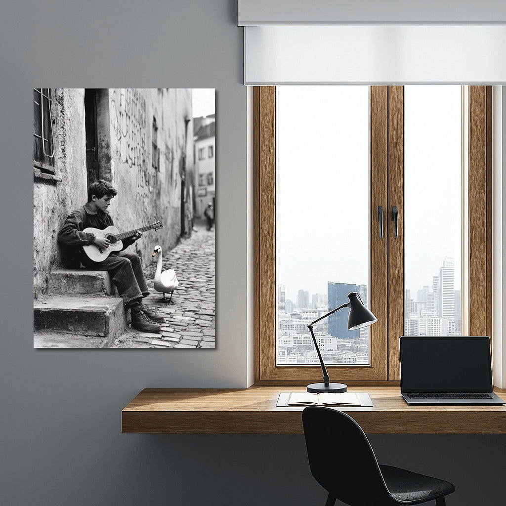 Serenade for a Swan in the Concrete Jungle