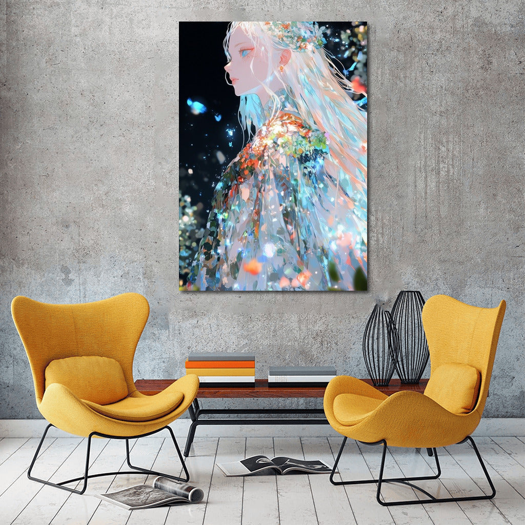 Luminous Flowers of Illusions