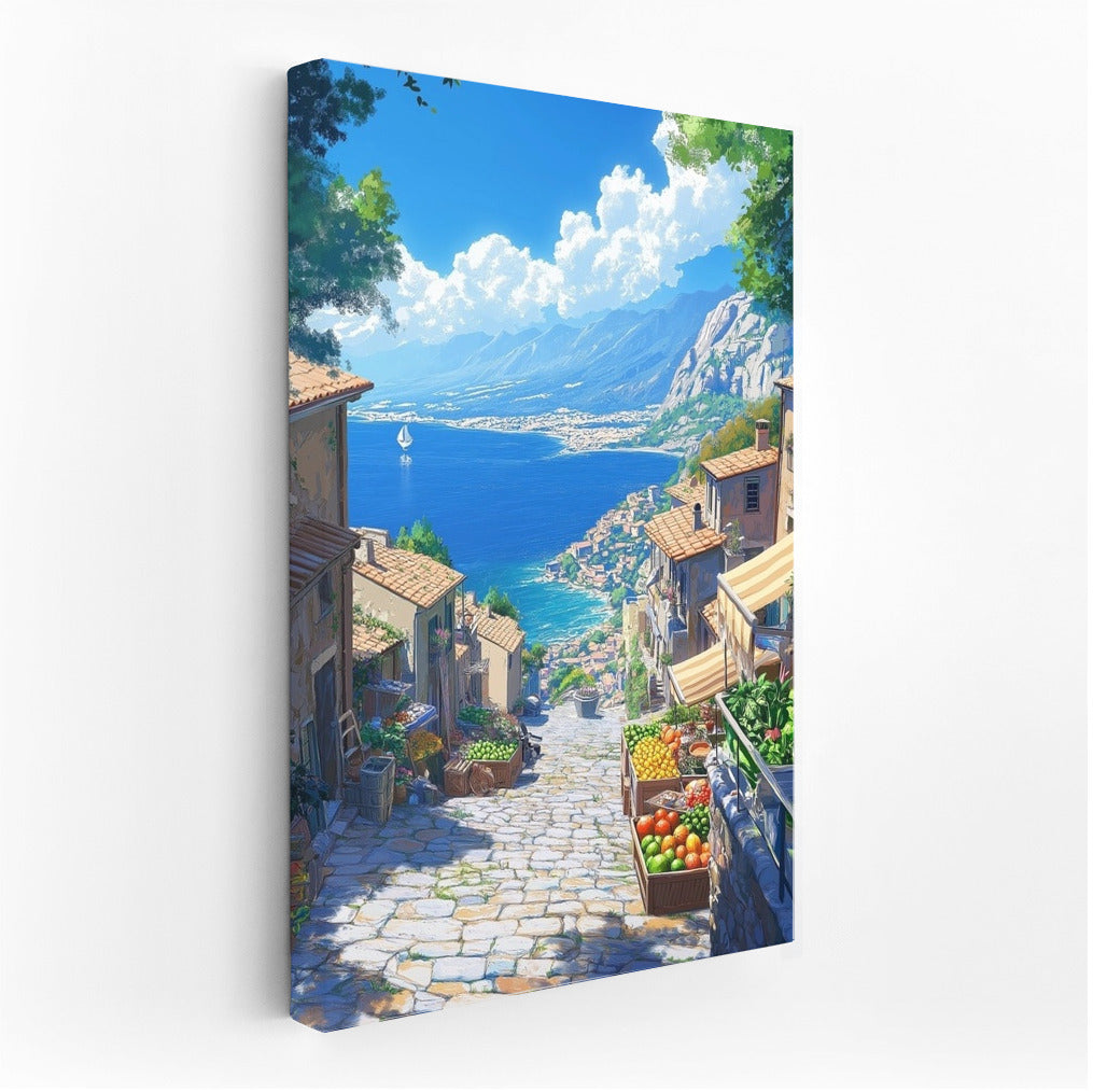 Sunny Route to the Cote d'Azur