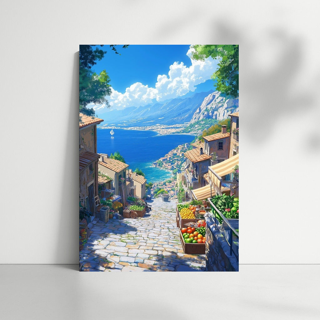 Sunny Route to the Cote d'Azur