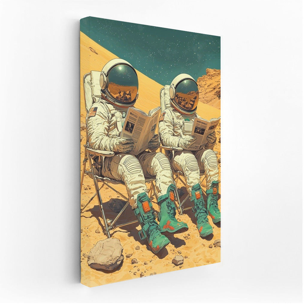 Reading Among the Stars: Adventure on a Distant Planet