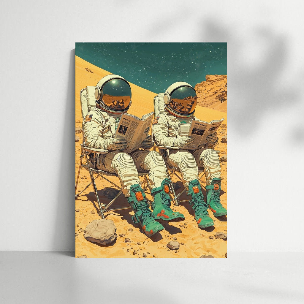 Reading Among the Stars: Adventure on a Distant Planet