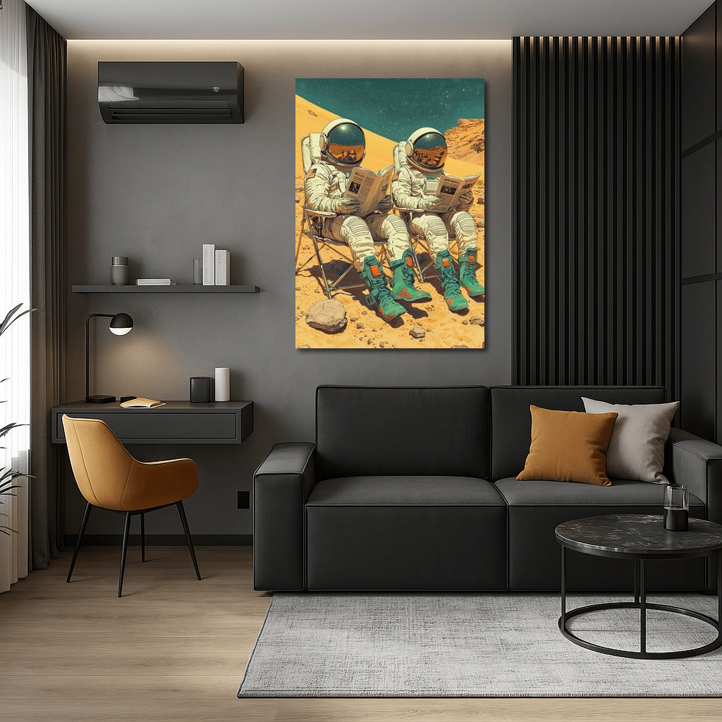 Reading Among the Stars: Adventure on a Distant Planet