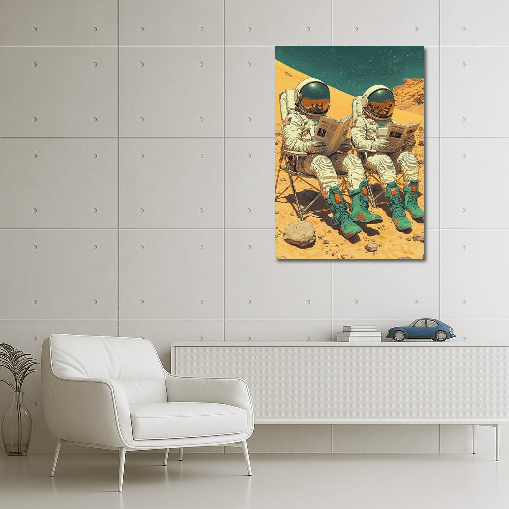 Reading Among the Stars: Adventure on a Distant Planet