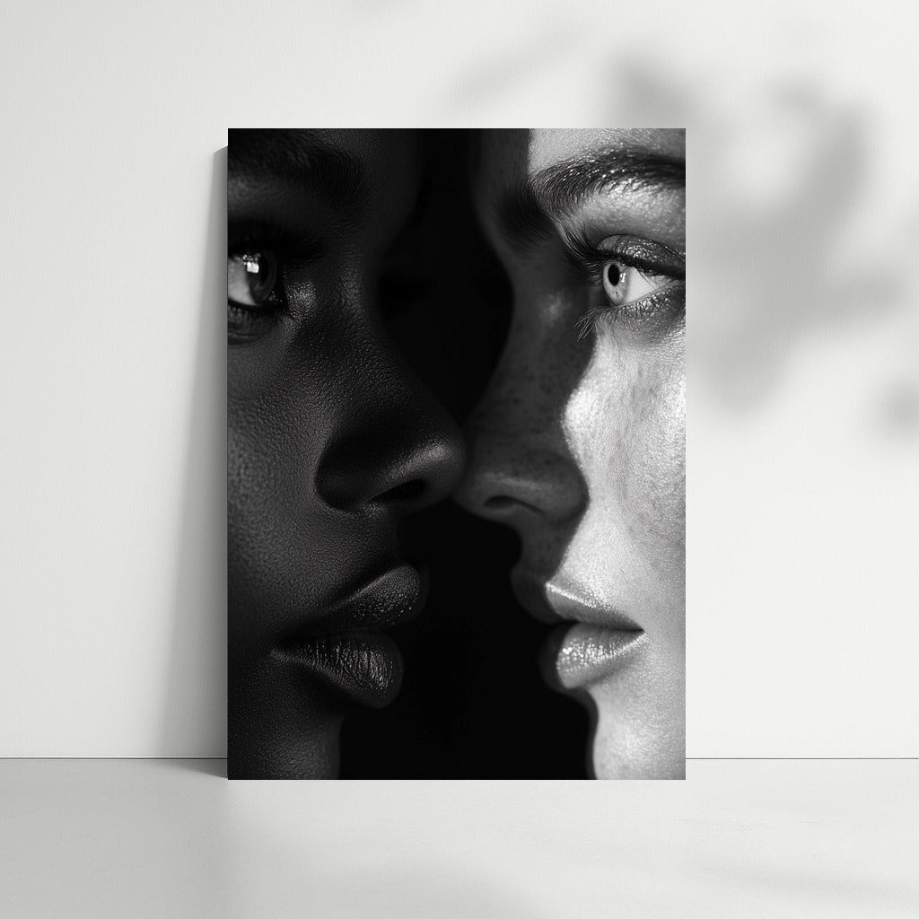 Contrasts of Faces: The Mystery of Light and Shadow