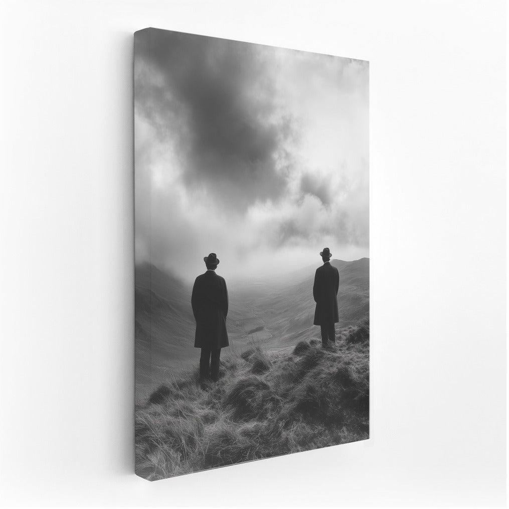 Silhouettes Beyond the Clouds