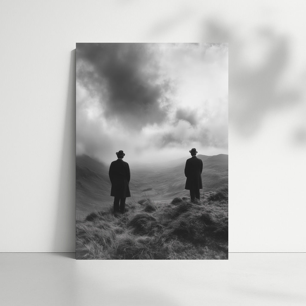 Silhouettes Beyond the Clouds