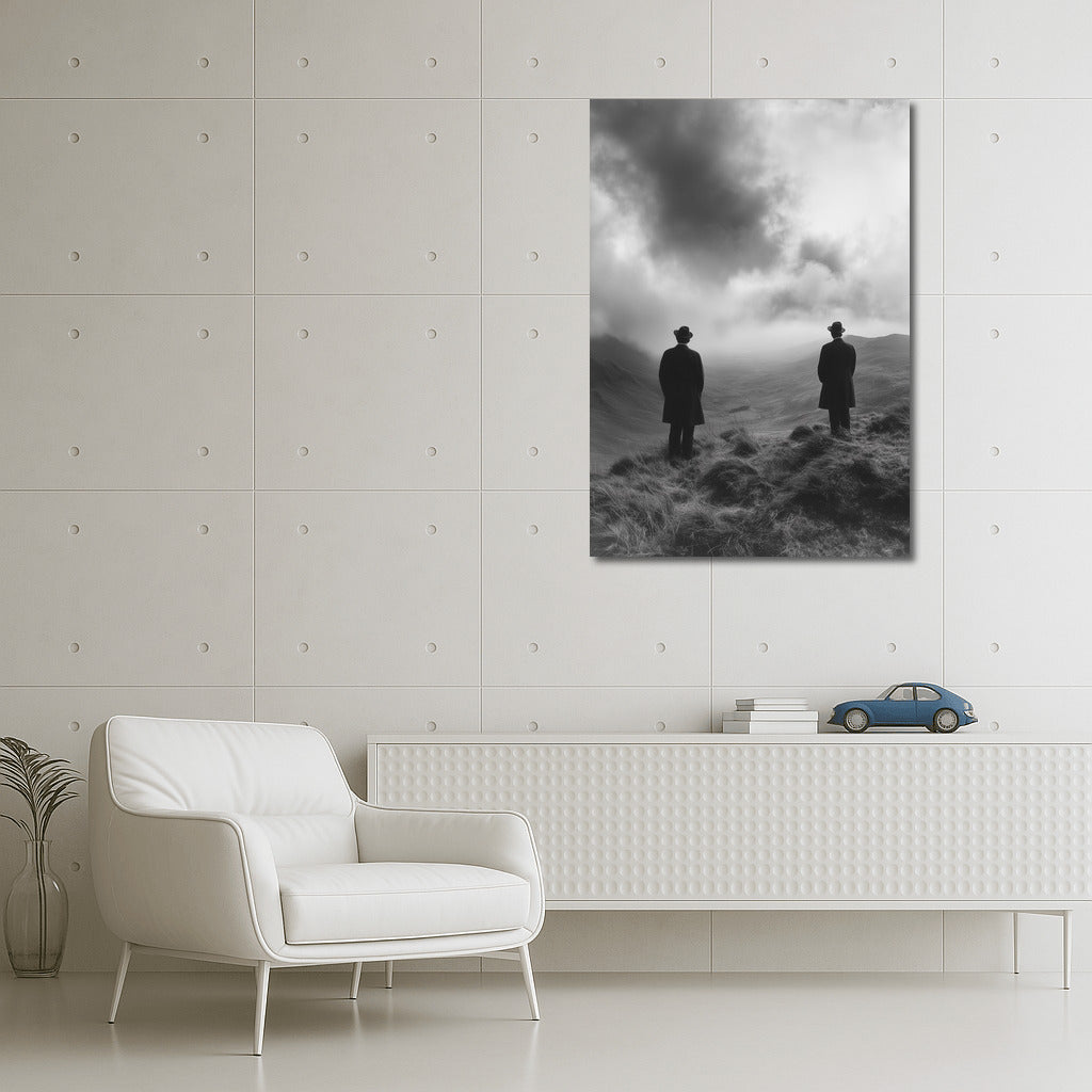 Silhouettes Beyond the Clouds