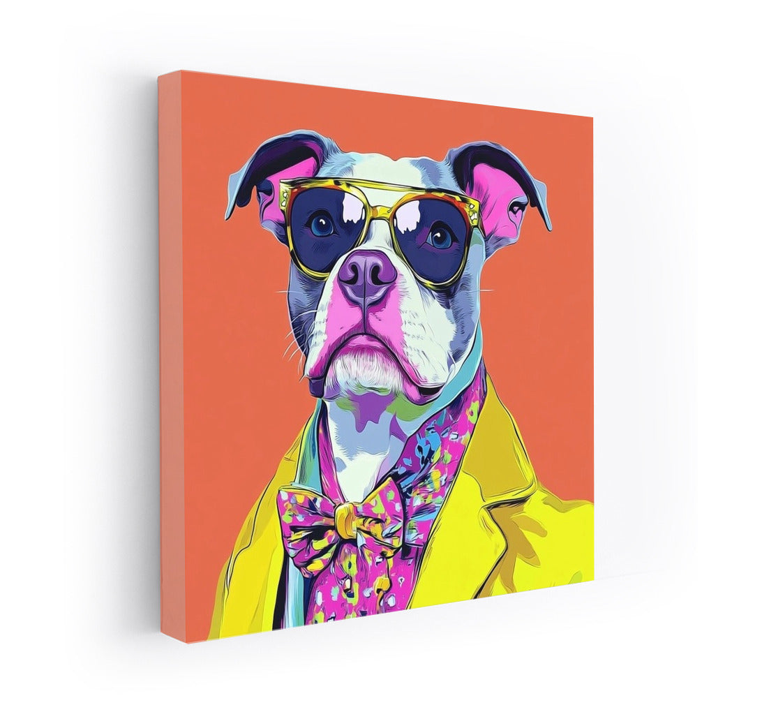 Gentleman in Pop Art Glasses
