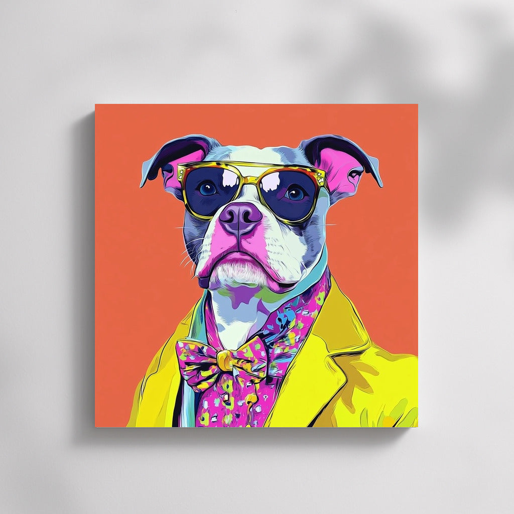 Gentleman in Pop Art Glasses