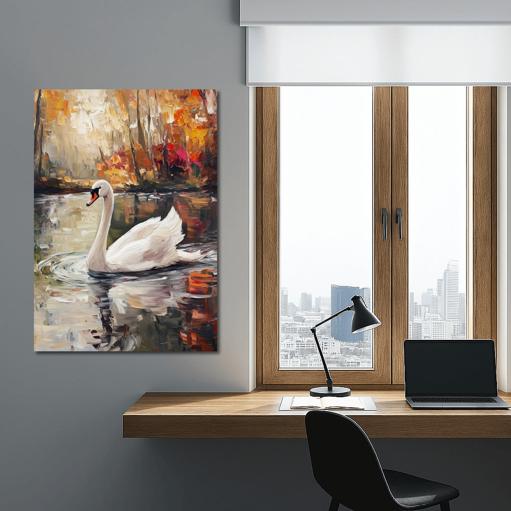 Swan in the Golden Waltz