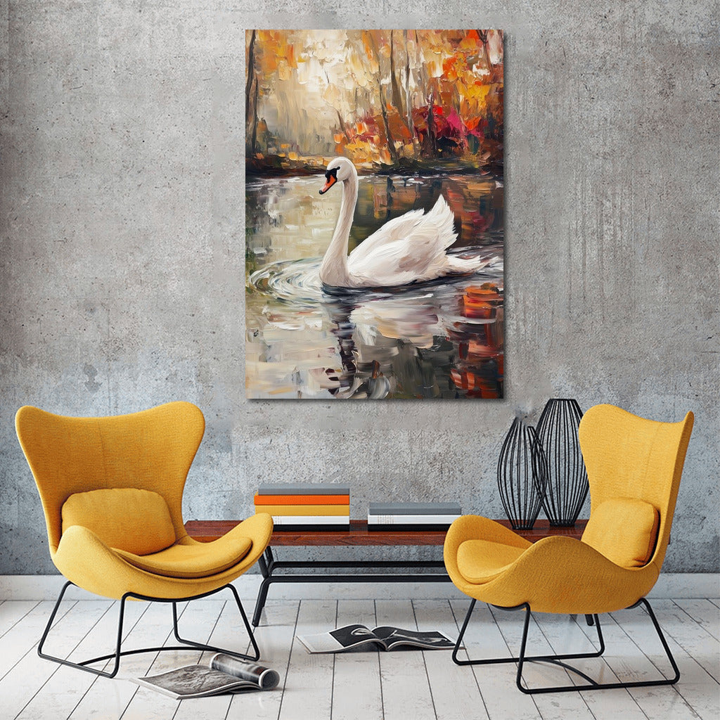 Swan in the Golden Waltz