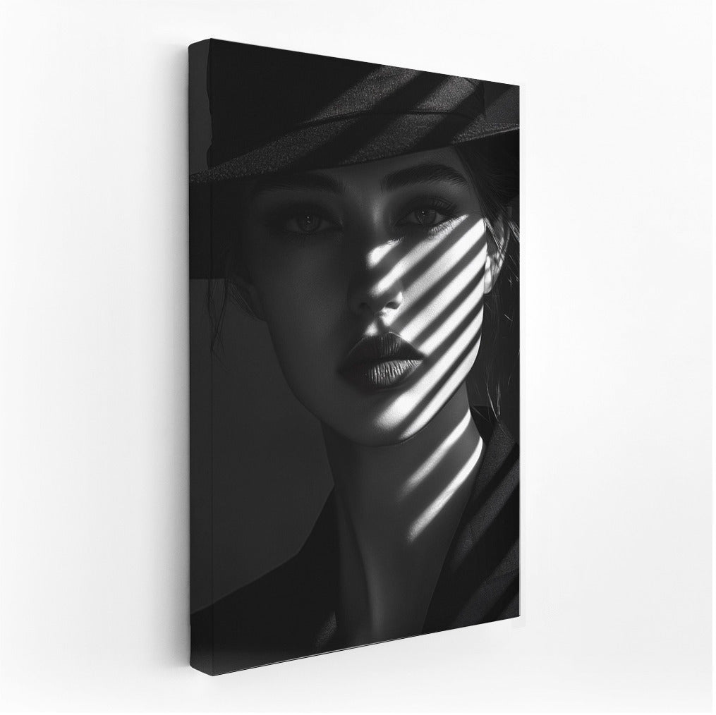 Shadow Dance: Enigmatic Elegance