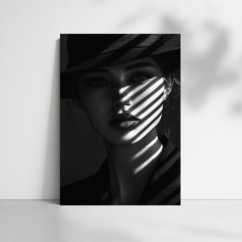 Shadow Dance: Enigmatic Elegance