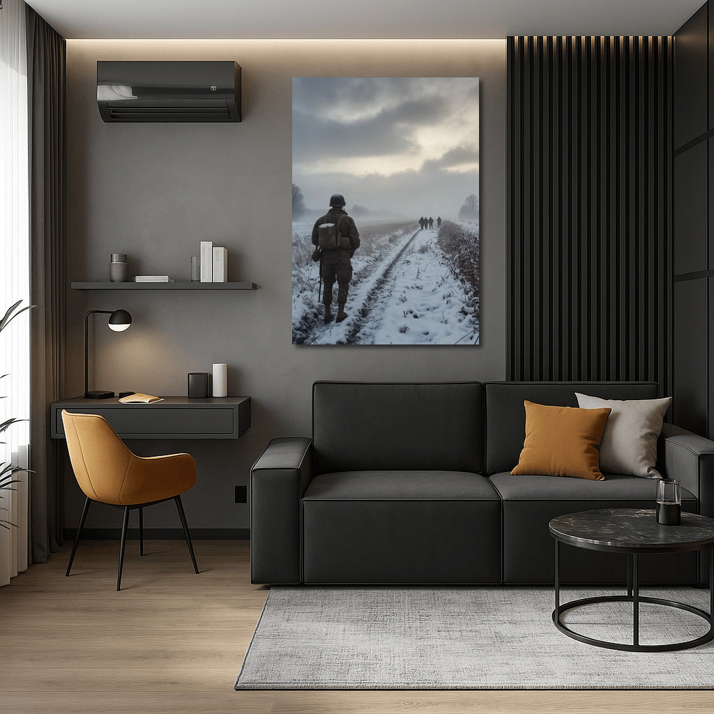 Wanderer in Winter Silence