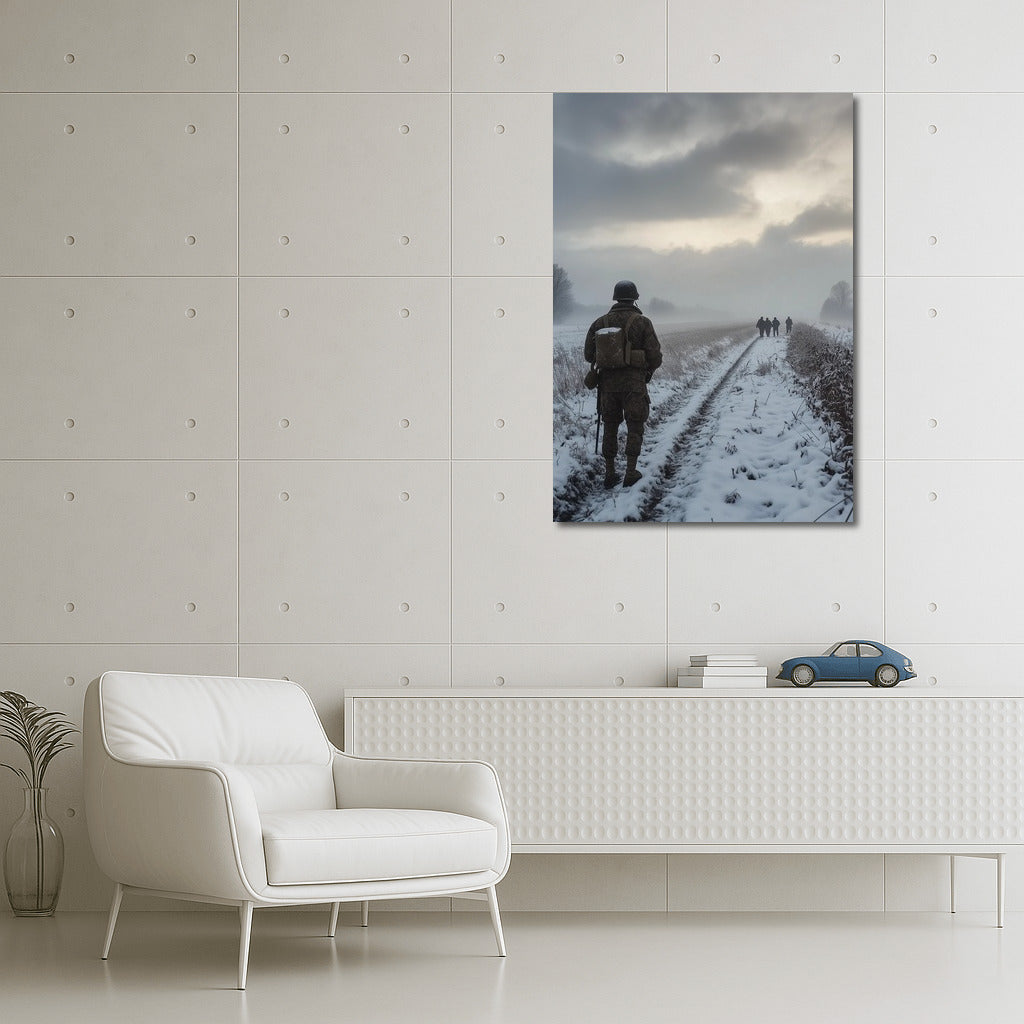 Wanderer in Winter Silence