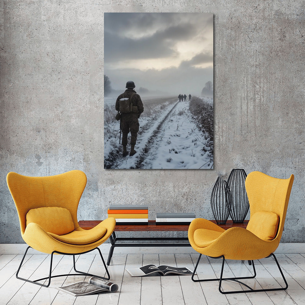 Wanderer in Winter Silence