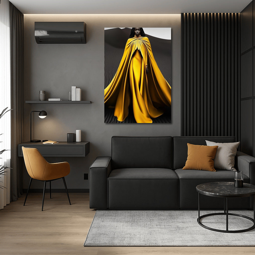 The Golden Wanderer of Sandy Dreams