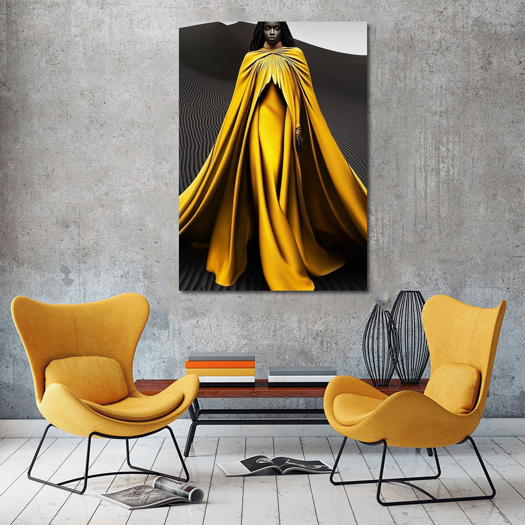 The Golden Wanderer of Sandy Dreams