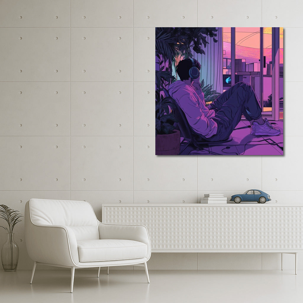 Sunset in the Rhythm of Tranquility