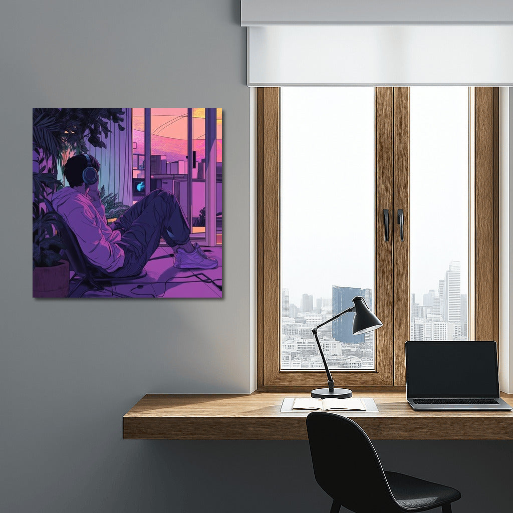 Sunset in the Rhythm of Tranquility