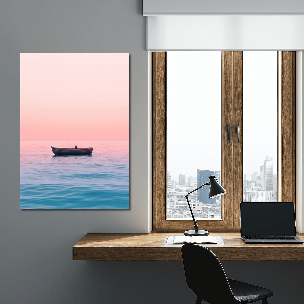 Sunset Boat: Path to Tranquility