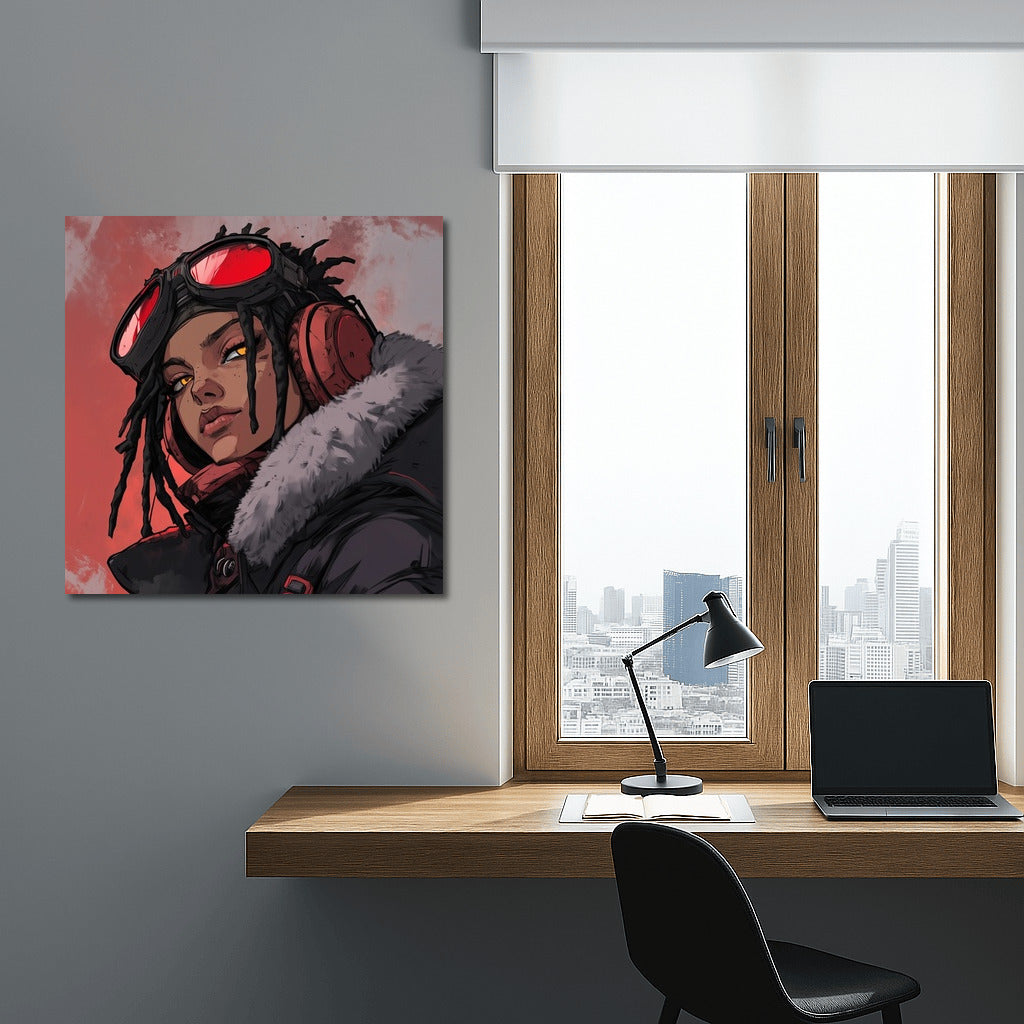 Soaring Gaze: Mystery in Flight