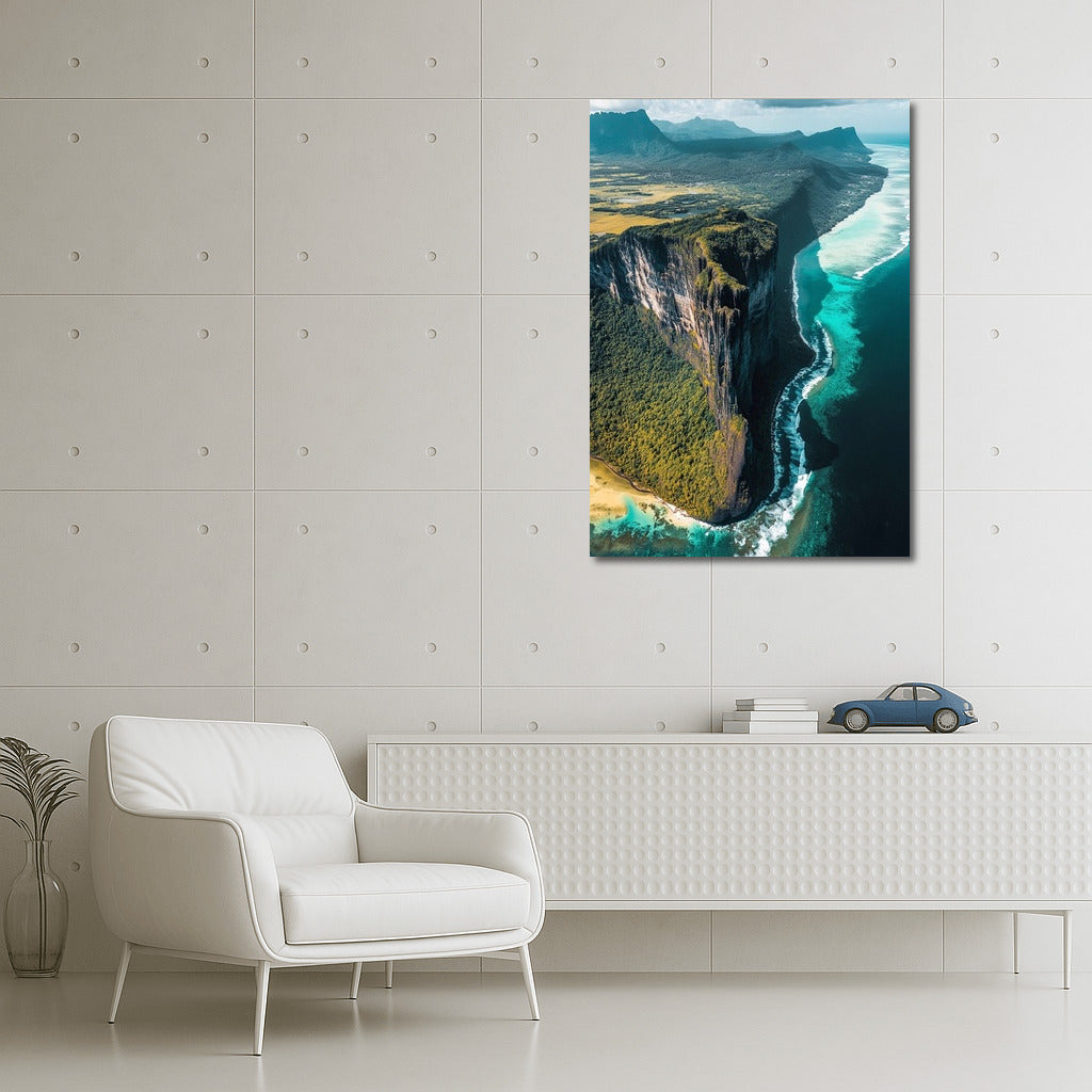 Turquoise Symphony of the Cliffs