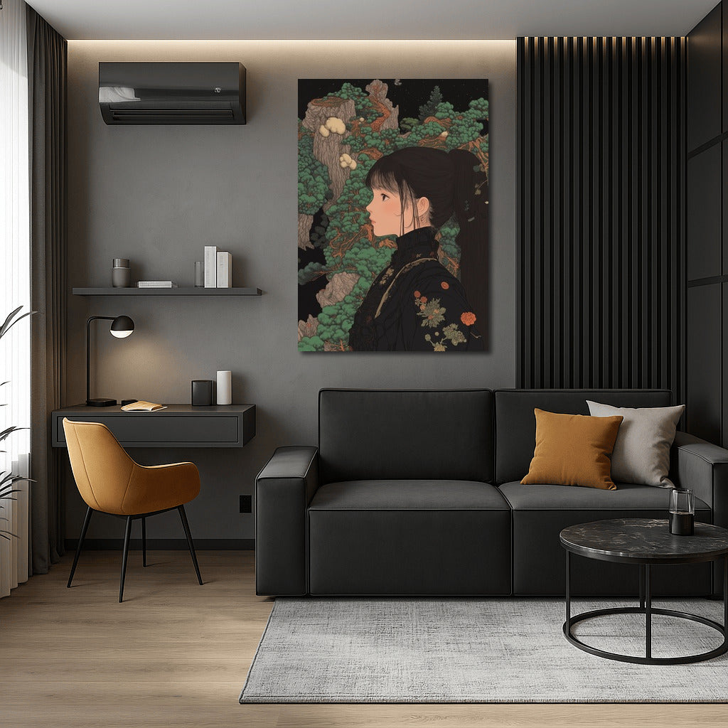 Fairytale Harmony in a Japanese Garden