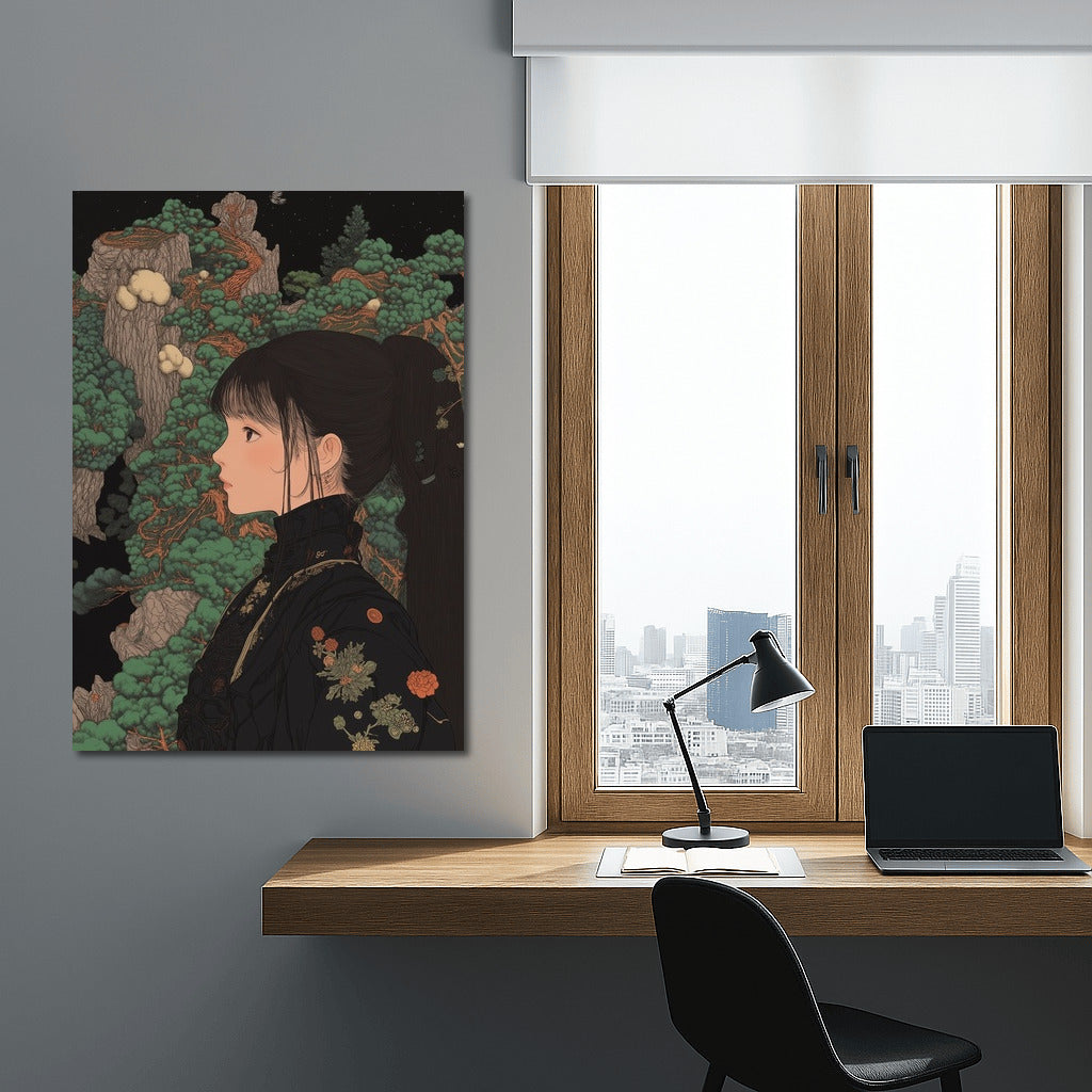 Fairytale Harmony in a Japanese Garden