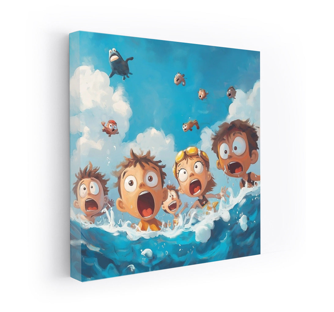 Beach Tales: Sea Whirlwind of Joy