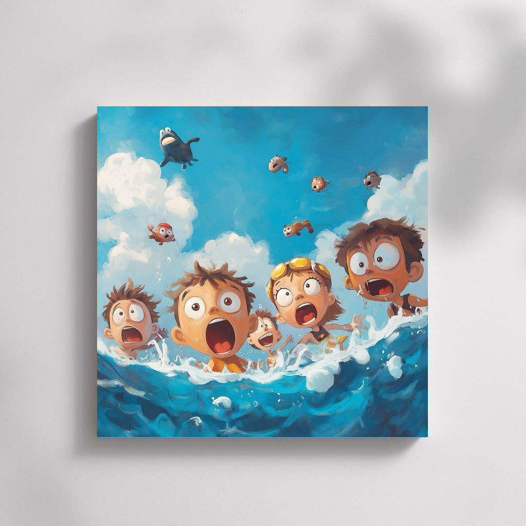 Beach Tales: Sea Whirlwind of Joy