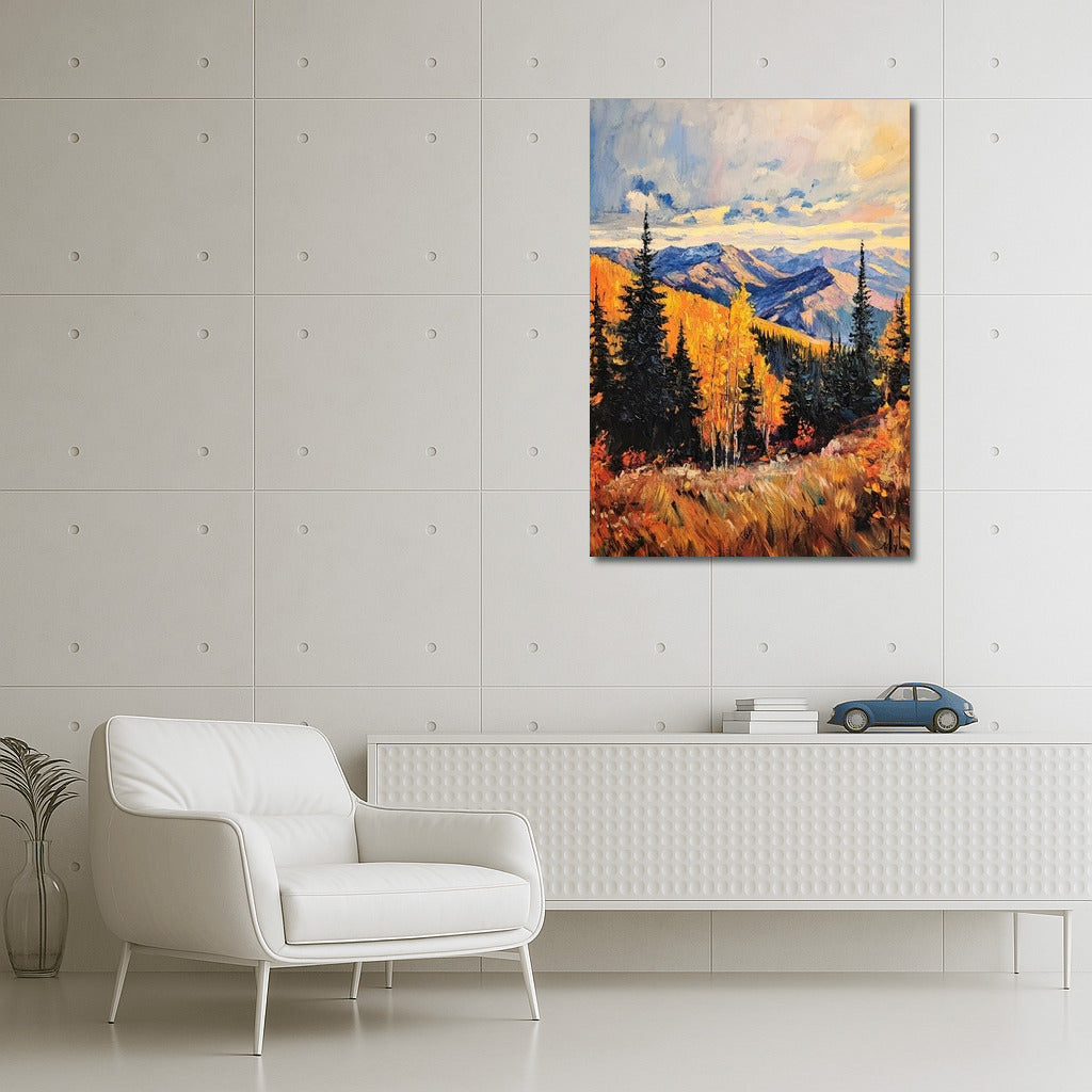 Golden Peaks of Autumn