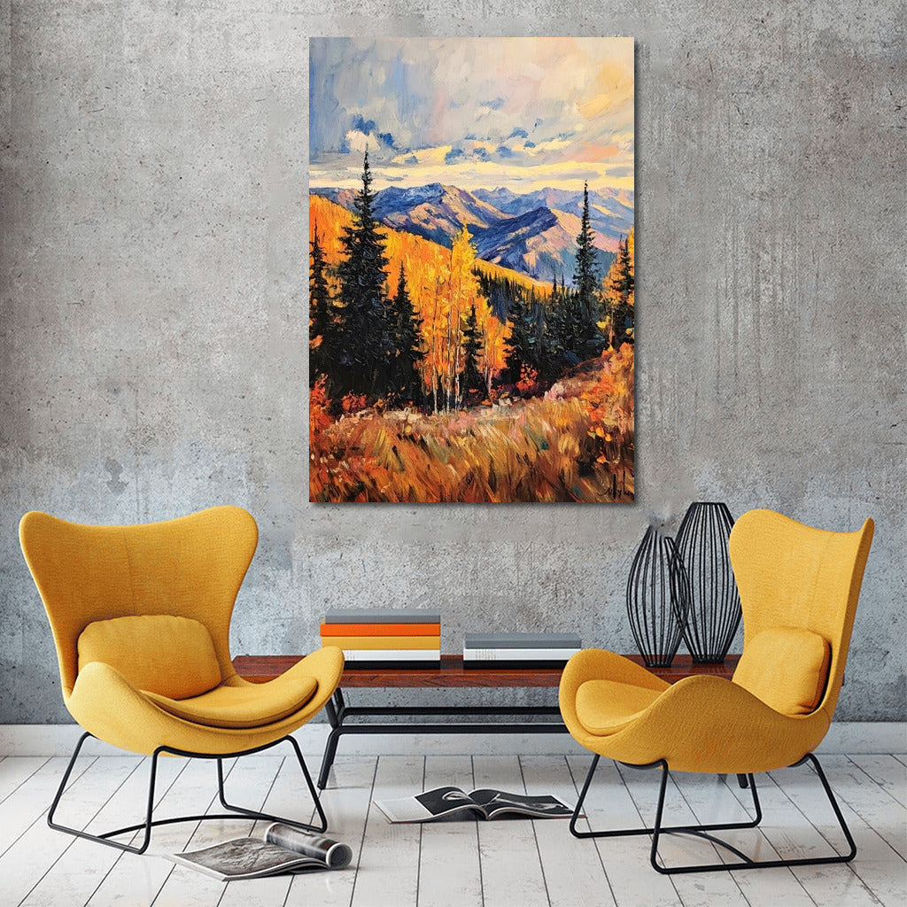 Golden Peaks of Autumn