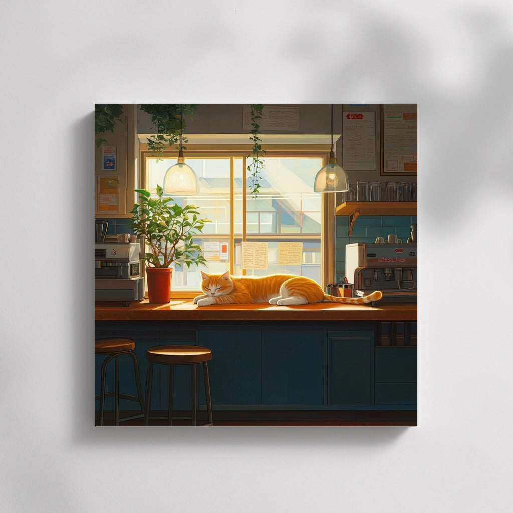 Sunny dreams of a red-haired gourmet