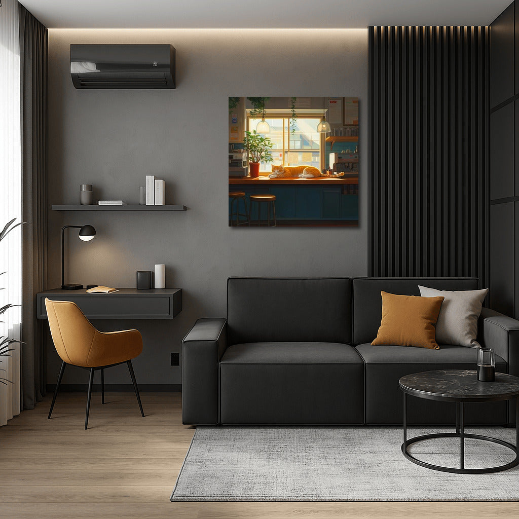 Sunny dreams of a red-haired gourmet