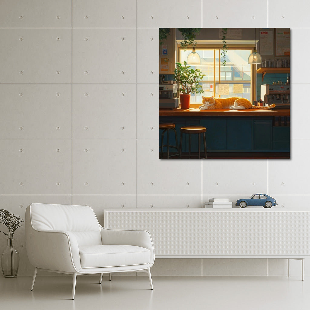 Sunny dreams of a red-haired gourmet