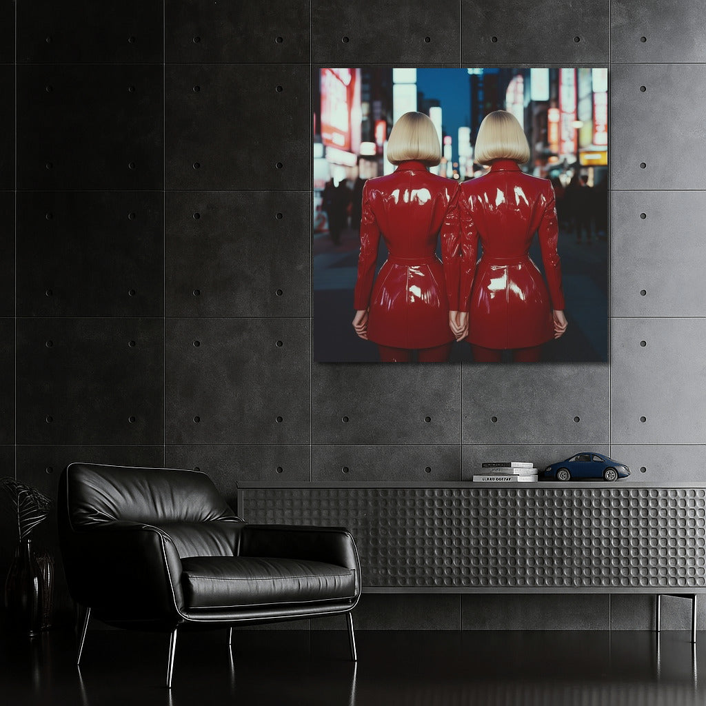 Shadows in Scarlet Robes: City Symphony