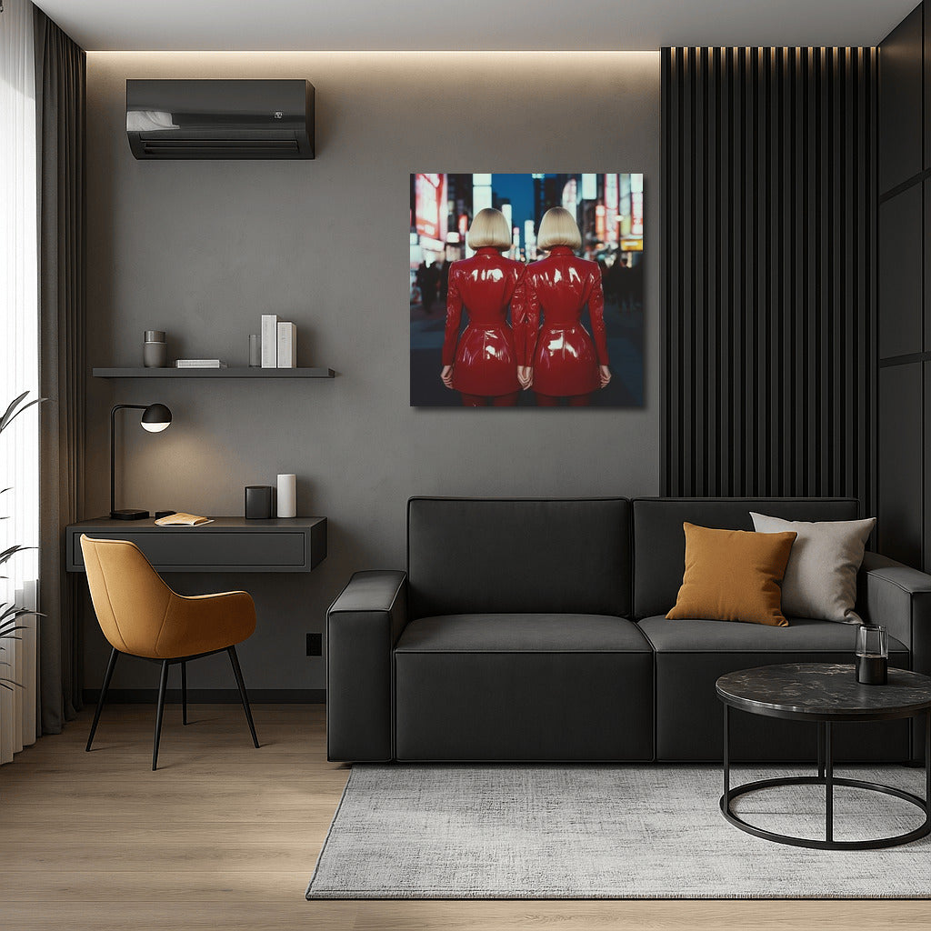 Shadows in Scarlet Robes: City Symphony