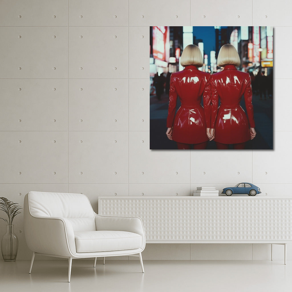 Shadows in Scarlet Robes: City Symphony