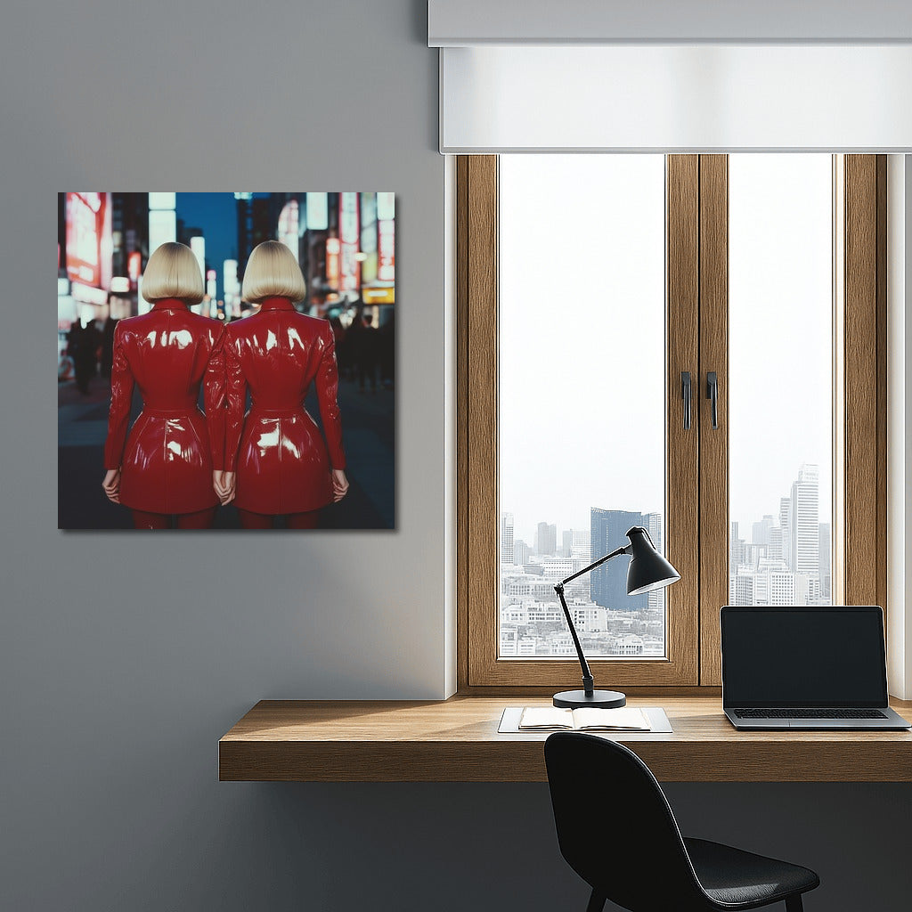 Shadows in Scarlet Robes: City Symphony