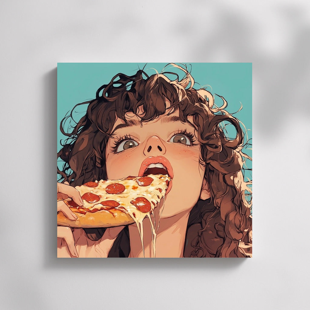 Pizza and She: The Taste of Happiness
